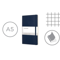 MOLESKINE Notatnik ok. A5 ciemnoniebieski