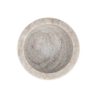 Moździerz z marmuru trawertynowego Sagaform Sten