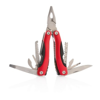 Narzędzie wielofunkcyjne Fix, 14 el. czerwony, czarny