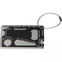 Narzędzie wielofunkcyjne karta survivalowa, czarny