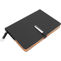 Notatnik A5 w linie ELEGANCE Pierre Cardin, czarny