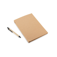 Notes DELA A5 brązowy