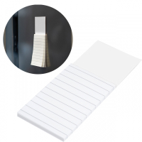 Notes na lodówkę z magnesem, biały