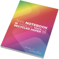 Novella Austen notatnik A5 z miękką okładką z recyklingu — 100 kartek