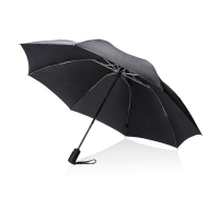 Odwracalny parasol automatyczny 23" Swiss Peak czarny