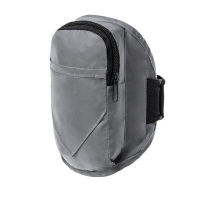 Opaska na ramię, etui na telefon szary