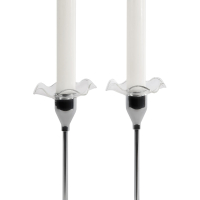 Osłonki na świecę VIVA 2-szt, przezroczysty