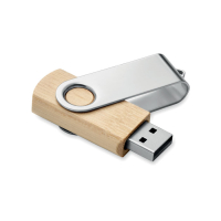 TECHMATE BAMBOO - Pamięć USB 16GB, Drewna