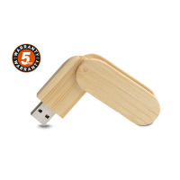 Pamięć USB bambusowa STALK 8 GB brązowy