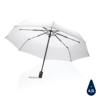 Parasol automatyczny 21" AWARE™ RPET biały