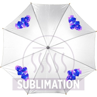 Parasol automatyczny biały