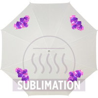 Parasol automatyczny biały