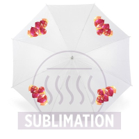 Parasol automatyczny biały