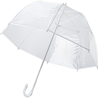 Parasol manualny biały