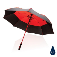 Parasol sztormowy 27", automatyczny AWARE™ RPET czerwony