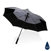 Parasol sztormowy 27", automatyczny Impact AWARE™ rPET antracytowy
