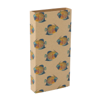 personalizowany rękaw z papieru kraft