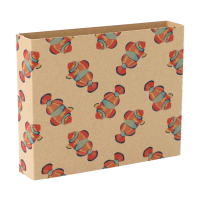 personalizowany rękaw z papieru kraft