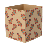 personalizowany rękaw z papieru kraft