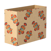 personalizowany rękaw z papieru kraft