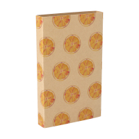 personalizowany rękaw z papieru kraft