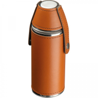 Piersiówka 230 ml, brązowy