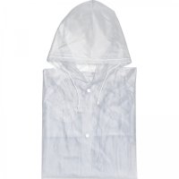 Płaszcz przeciwdeszczowy, przeźroczysty