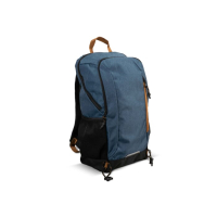 Plecak wykonany z plastiku z recyklingu, ciemnoniebieski