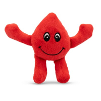 Pluszowa kropla | Vaiva czerwony