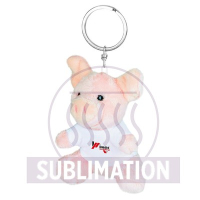 Pluszowa świnka, brelok | Fanny różowy