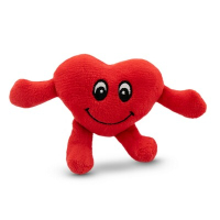 Pluszowe serce | Anmara czerwony