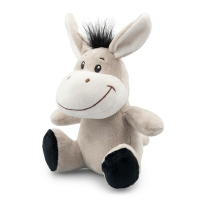 Pluszowy osiołek | Zigis szary