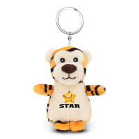 Pluszowy tygrys, brelok | Trip pomarańczowy