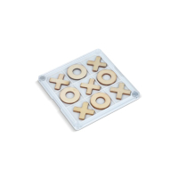 Podkładka pod kubek Tic-Tac-Toe, biały