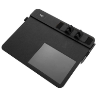 Podkładka pod mysz z ładowarką indukcyjną TAPIS Pierre Cardin, czarny