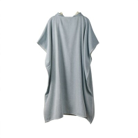 Poncho plażowe VINGA Tolo niebieski