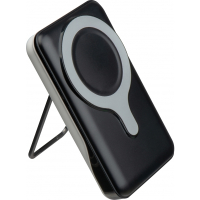 Power bank 10 000 mAh z ładowarką indukcyjną VENTURA, czarny