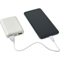Power bank 10000 mAh biały