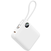 Power Bank 10000 mAh Fast Charge 22,5 W, biały