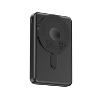 Power bank 10000 mAh, ładowarka bezprzewodowa Urban Vitamin Delano czarny