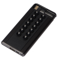 Power bank 4 000 mAh CHIETI, czarny