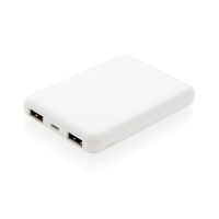 Power bank 5000 mAh biały