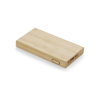 Power bank SILVA 8000 mAh brązowy