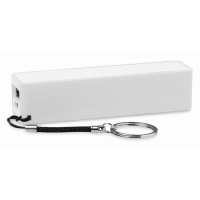 POWER MATE - Cienki PowerBank 2200mAh, Bialy