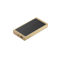 Powerbank solarny SOLBAM 5000 mAh beżowy