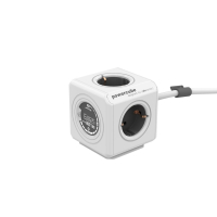 PowerCube Extended Monitor, 1.5m cable - Listwa zasilająca z wyświetlaczem kosztu zużycia energi