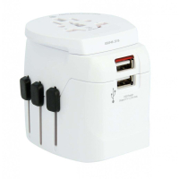 PRO LIGHT USB WORLD - Uniwersalny adapter z USB