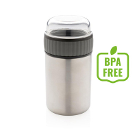 Próżniowy pojemnik na żywność 380 ml szary, szary