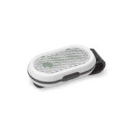 Przypinana lampka, czarno / biały