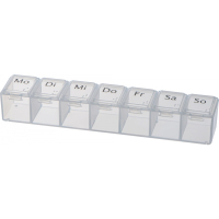 Pudełko na lekarstwa, przeźroczysty